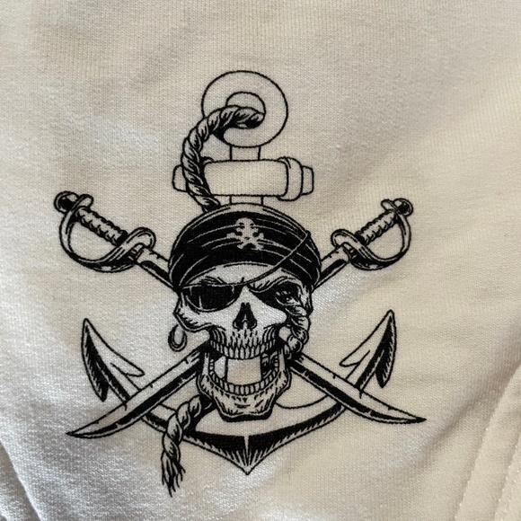 Pirate Swim Suit Thong. Pirates Treasure Body Suit. Over tights Work out Gear. - Picture 4 of 12